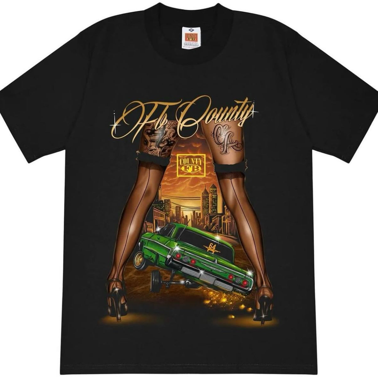 FB County Graphic Heavy T-Shirt