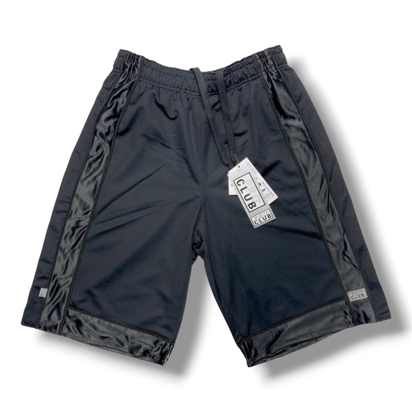 Pro Club - Black Heavyweight Mesh Shorts