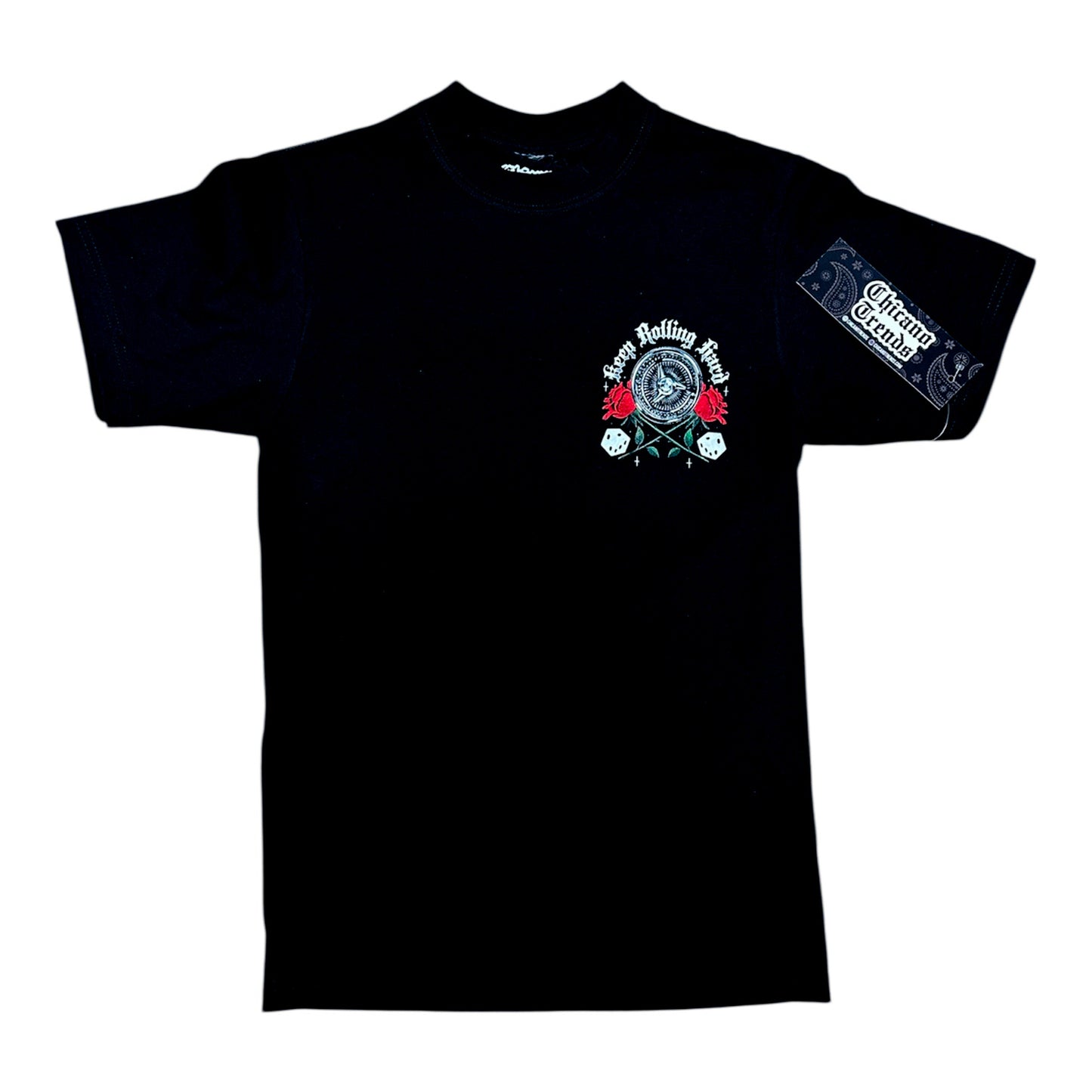 Chicano Trends - Keep Rolling Hard T-Shirt