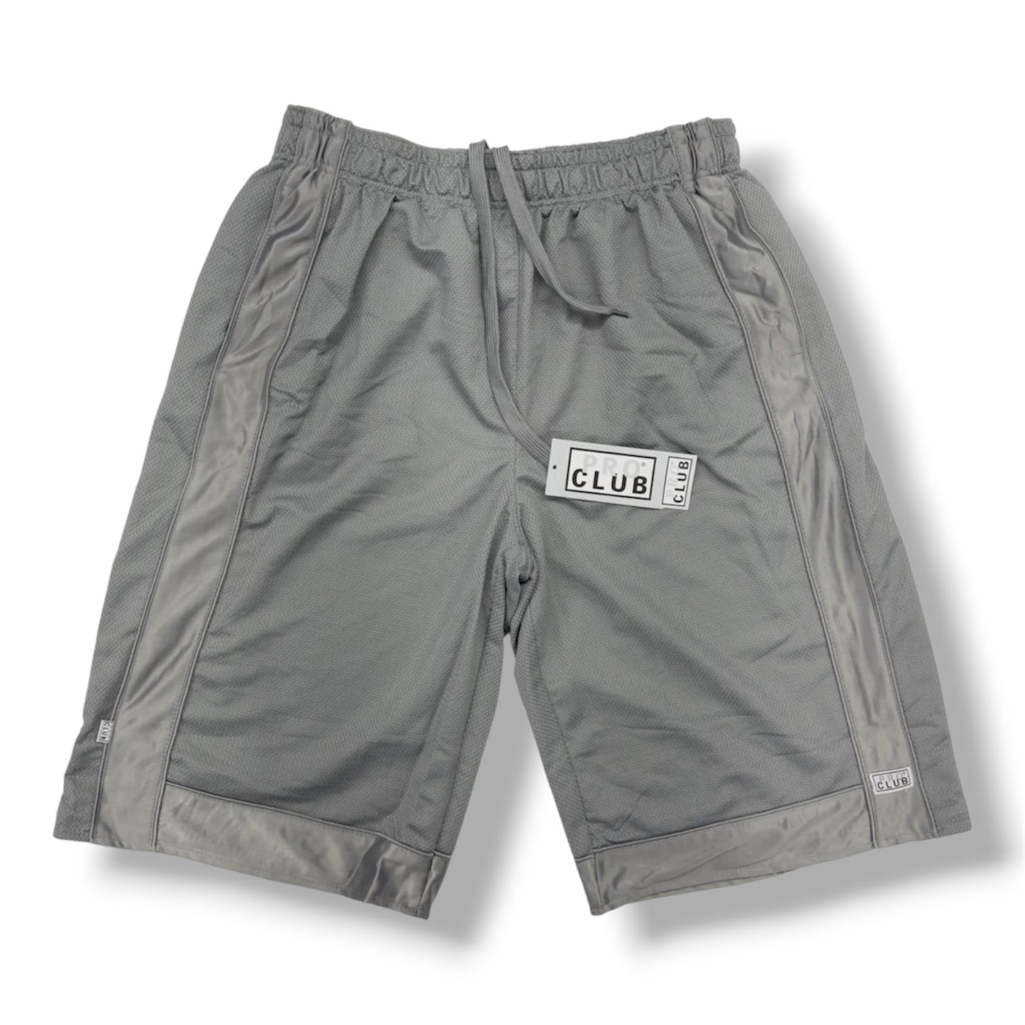 Pro Club - Gray Heavyweight Mesh Shorts