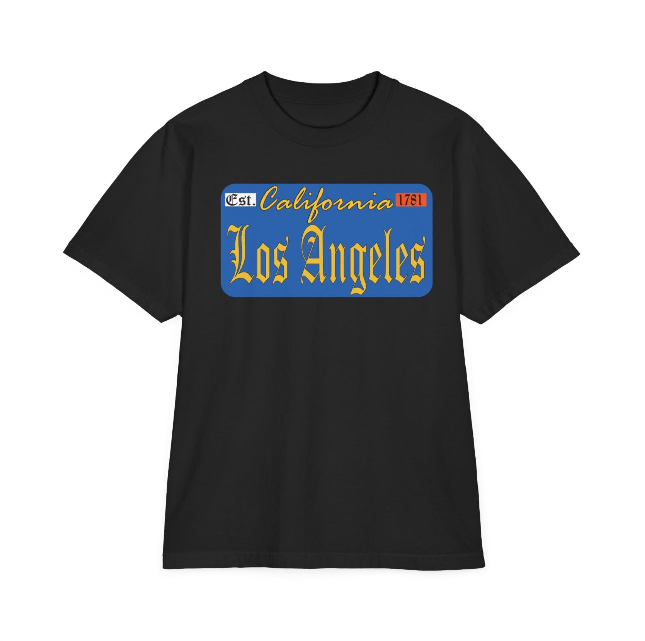 Custom License Plate Shirt