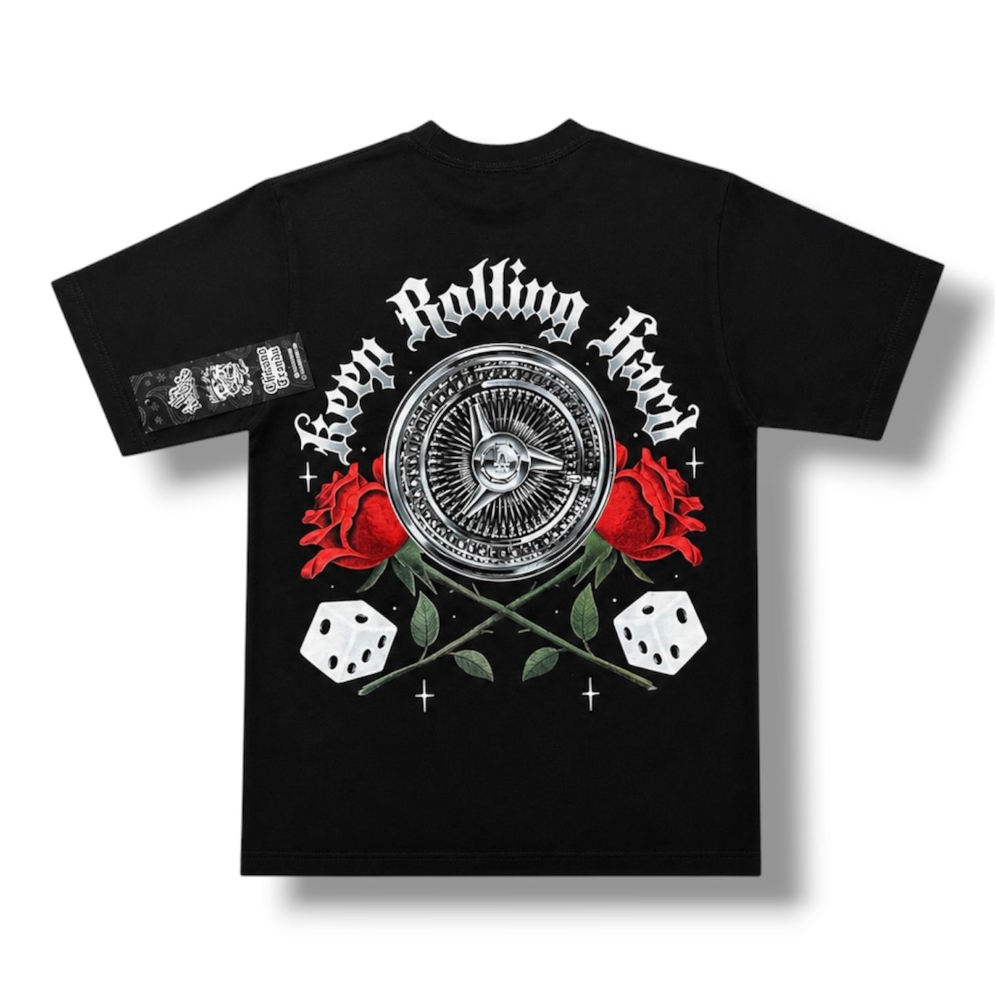 Chicano Trends - Keep Rolling Hard T-Shirt