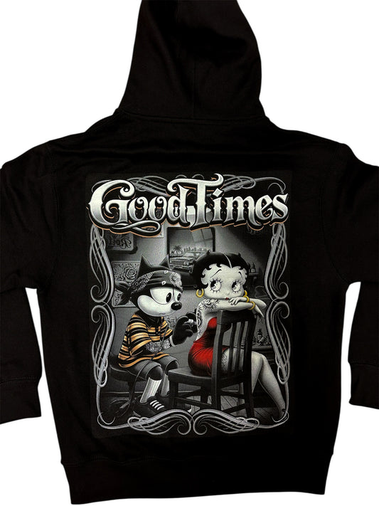 Adult Graphic Hoodie - Good Times