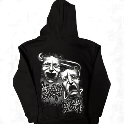 Adult Graphic Hoodie - Smile Now, Cry Later
