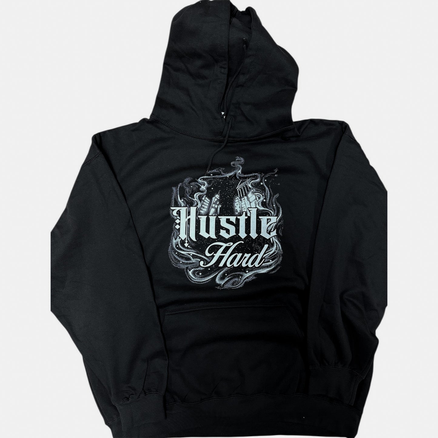 Adult Graphic Hoodie - Hustle Hard
