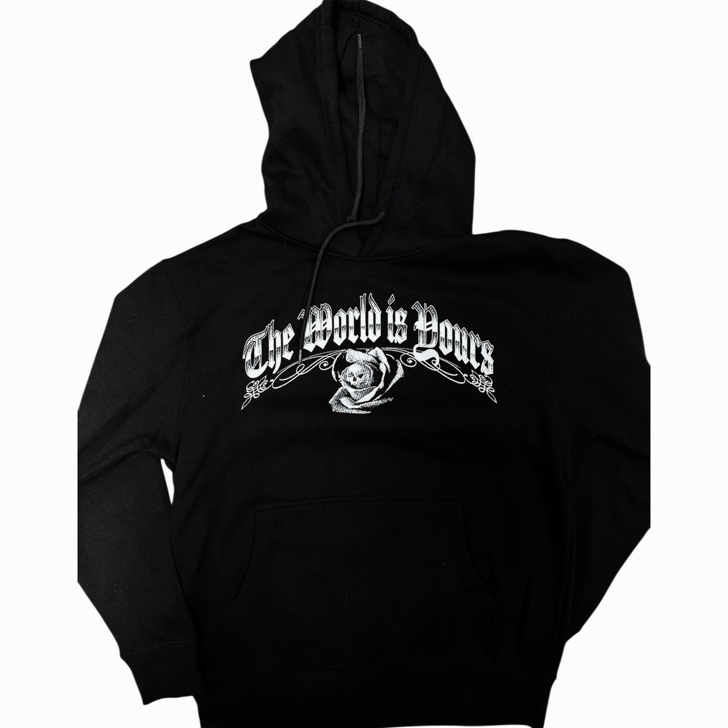 Adult Graphic Hoodie - The World Is Yours