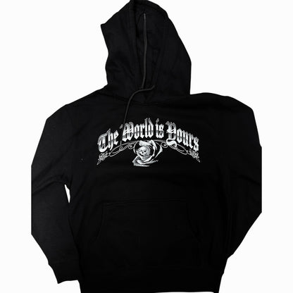 Adult Graphic Hoodie - The World Is Yours