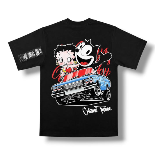 Chicano Trends - Betty Ride T-Shirt