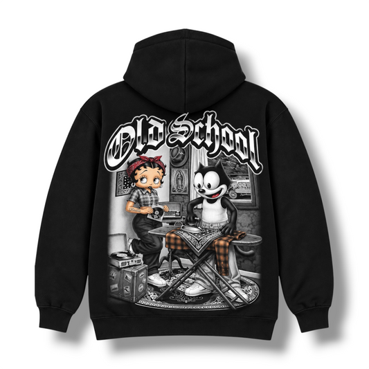 Adult Graphic Hoodie - Old School